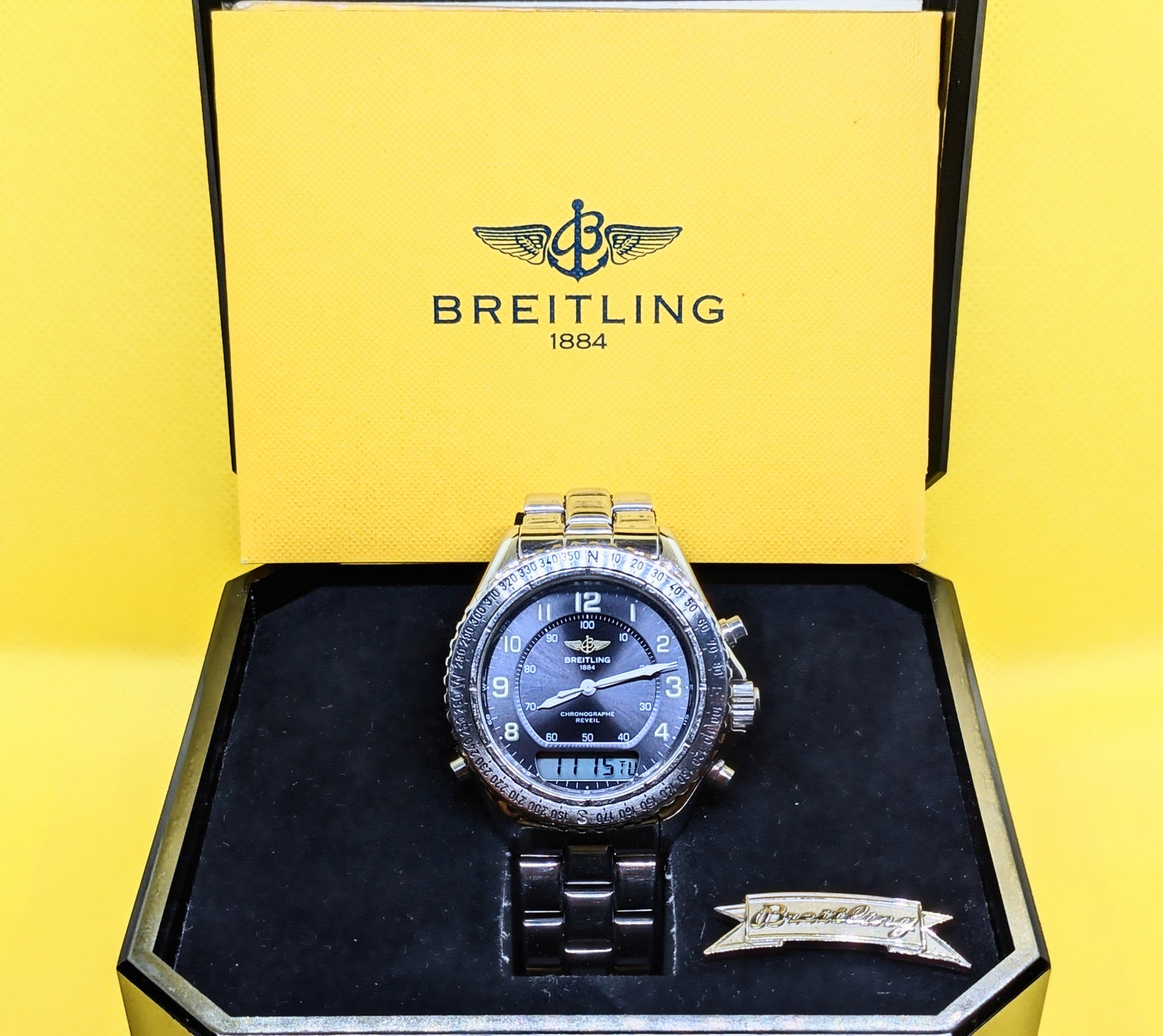 Brietling Reveil Chronograph - Ref: A51035