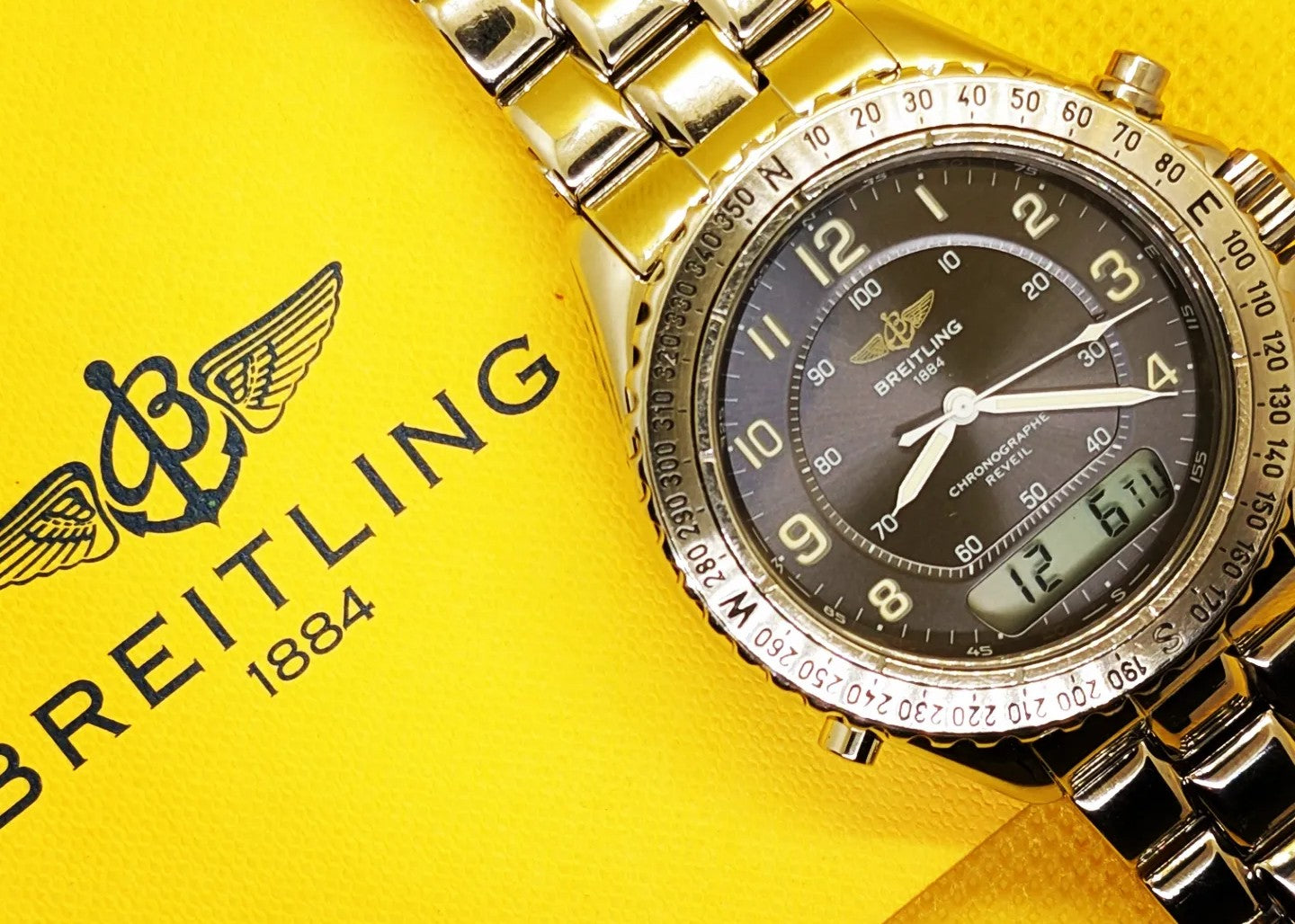 Brietling Reveil Chronograph - Ref: A51035