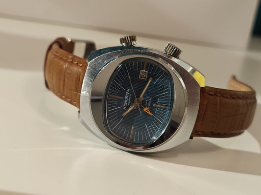 1970's Memostar Mechanical Alarm Watch