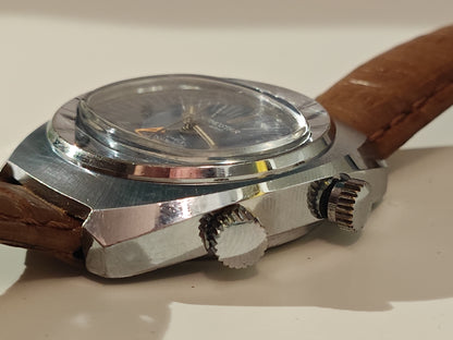 1970's Memostar Mechanical Alarm Watch