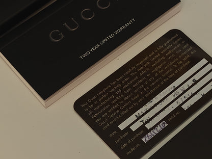 Gucci 3000 Series - 18k Yellow Gold - Ref: 3900L
