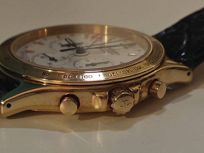 Jaeger Le Coultre Heraion Chronograph Reveil - Ref: 116.1.33