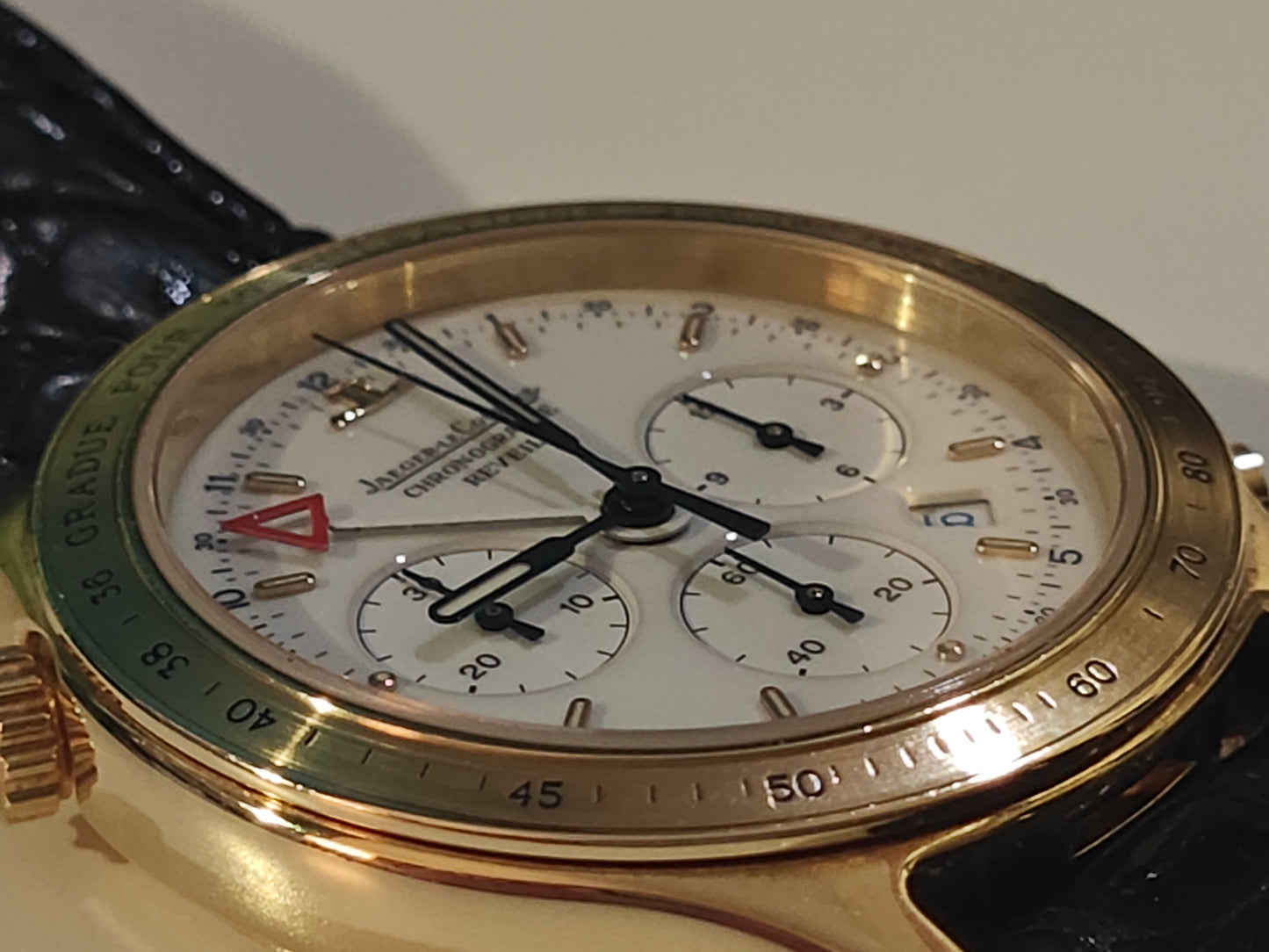 Jaeger Le Coultre Heraion Chronograph Reveil - Ref: 116.1.33