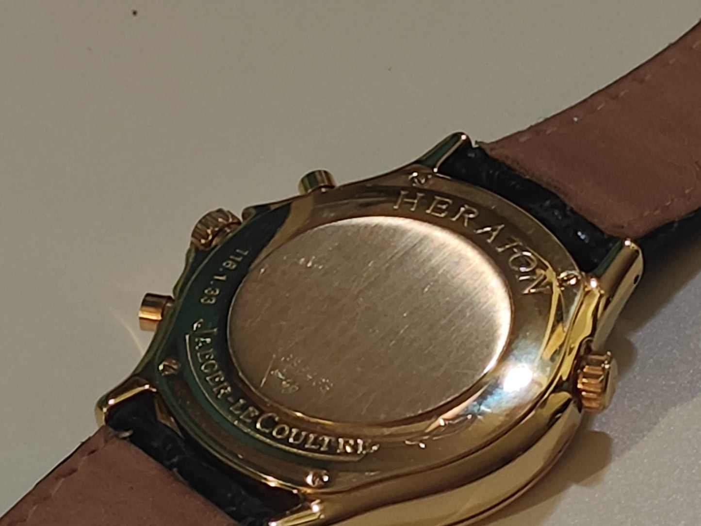 Jaeger Le Coultre Heraion Chronograph Reveil - Ref: 116.1.33