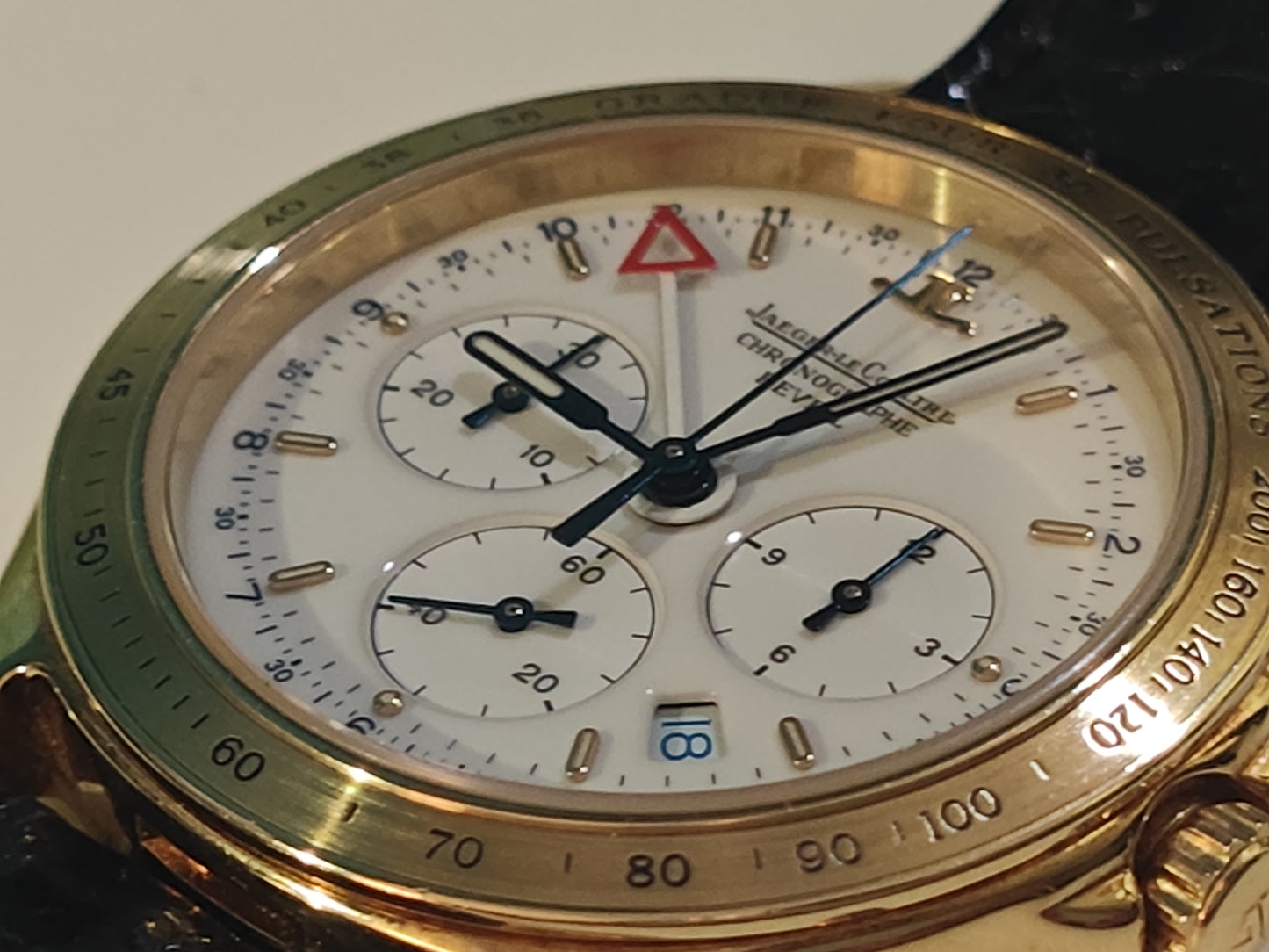 Jaeger Le Coultre Heraion Chronograph Reveil - Ref: 116.1.33