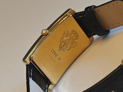Gucci 2000 Series - 18k Gold Plated - Ref. 2600M Quartz