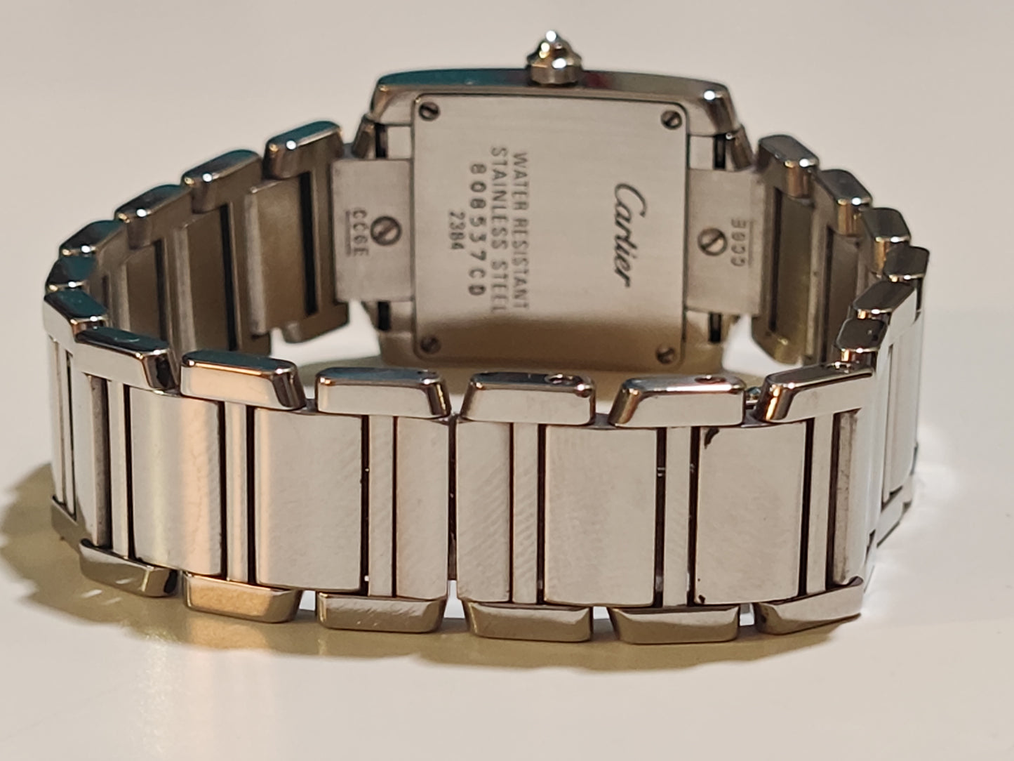 Diamond Set Cartier Tank Francaise - Ref:2384