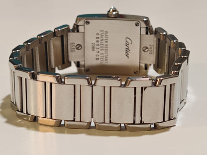Diamond Set Cartier Tank Francaise - Ref:2384