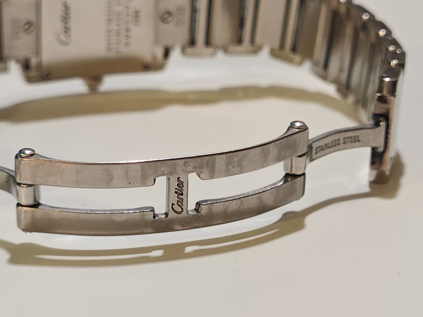 Diamond Set Cartier Tank Francaise - Ref:2384