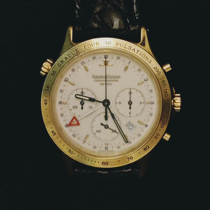 Jaeger Le Coultre Heraion Chronograph Reveil - Ref: 116.1.33